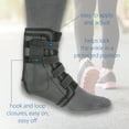 thumbnail image 7 of Swede-O Easy Lok Quick Strap, Reinforced Ankle Brace for Sports, Black, Large, 7 of 7