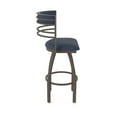 thumbnail image 4 of 860 Hunter 36" Swivel Bar Stool with Bronze Finish and Graph Anchor Seat and Back, 4 of 5