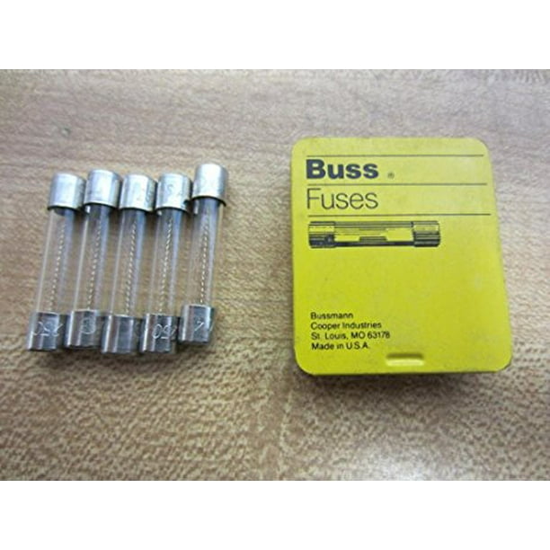 Bussmann AGC4 Buss Fuse 4A 250V AGC4 (Pack of 5)