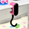 thumbnail image 3 of Desk Backpack Hook Under Desk Bag Hook Table Edge Hook for Backpack Purse Headphone Storage Hook Student Desk Organizer, 3 of 8