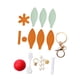thumbnail image 3 of Kit de costura para llaveros DIY, colgante de globo aerostático, llavero de coche, colgante colorido Caqui y verde, 3 of 9