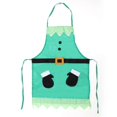thumbnail image 2 of Christmas Apron Santa- for Merry Christmas Cooking Family- Party-, A White, 2 of 5