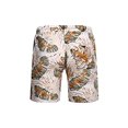 thumbnail image 2 of Txlixc Pantalones cortos de playa para hombres con cintura elástica, impresión hawaiana suelta Txlixc moda, 2 of 4