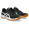 thumbnail image 2 of Zapatillas de voleibol ASICS Upcourt 6 para mujer, negro/blanco, 9.5US, 2 of 9