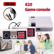 Retro Controllers, Classic Mini Retro Controllers System Built-in 620 Plays and 2 Controllers, Plug and Play 8-Bit Vintage Entertainment System, Old-School Gaming System for Adults and Kids