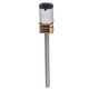 thumbnail image 1 of Caja de cambios de tornillo de avance de motor de engranaje lineal DC 6V M4x55mm 90RPM para robot de electrodomésticos, 1 of 8
