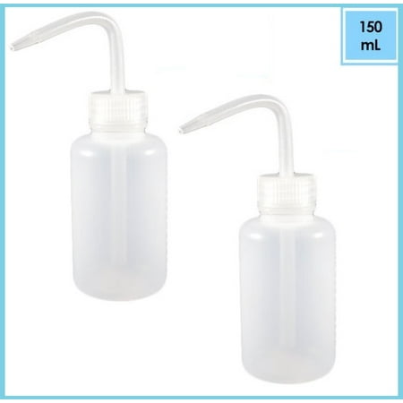 Ldpe Drop Dispenser Bottles BioRx Sponix Wash Bottle - Squeeze Bottle - LDPE Body - 150 mL - 2 pcs (For pets, veterinary, liquid dispenser, water transfer) ()