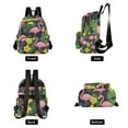 thumbnail image 4 of FORMRS Mini Backpack Purse for Women Quilted Travel Daypack Casual Shoulder Bag, Flamingo Pattern, 4 of 7