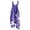 Purple, variant on Kmdttou 2025 New Women Fashion Plus Size Print Sleeveless Two Pocket Casual Overalls Jumpsuit Jumpsuit Pants,S-5XL