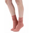 thumbnail image 4 of MUK LUKS Women's Fluffy Dream Crew Socks, 6-Pack, One Size, 4 of 5