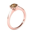 thumbnail image 4 of Aonejewelry 0.90 Carat Morganite Engagement Ring In 10k Rose Gold, 4 of 4