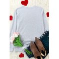 thumbnail image 4 of POGLIP Women's Khaki Raised On 90's Country Boots Leopard Print Color Block Top, 4 of 6