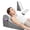 A-Gray, variant on AMTPM Bed Wedge Pillow, Memory Foam Triangle Pillow for Sleep Apnea, Acid Reflux, Snoring, 12Inch Leg Elevation, Back Support for Sitting Up in Bed, Incline Cushion for Sleeping, Reading