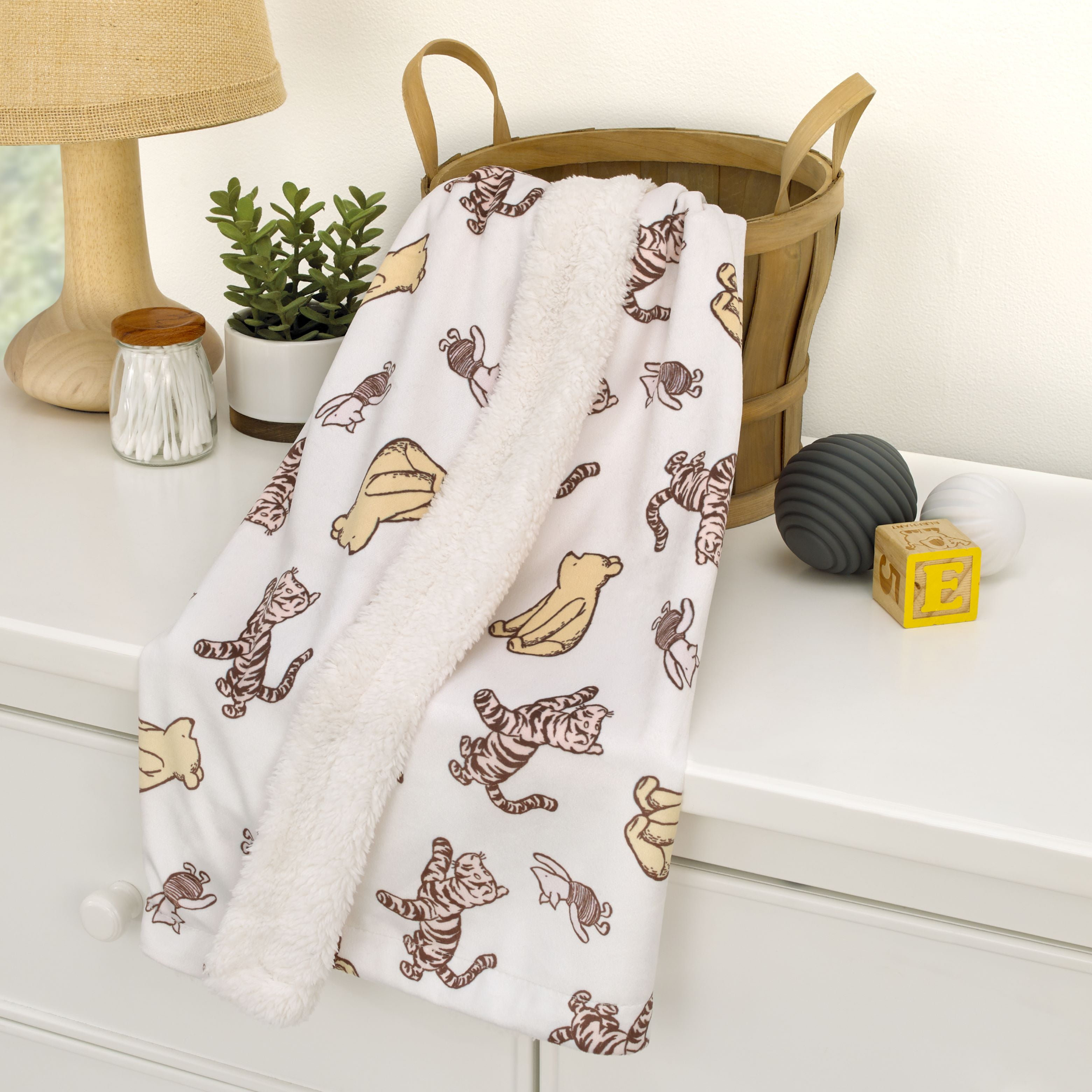 Disney Classic Pooh Hunny Fun Baby Blanket