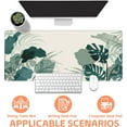thumbnail image 4 of Monstera Leaves Gaming Mouse Pad,Large Non-Slip Thick Stitched Edge Mouse Mat for Home Office Gaming Keyboard Desk Pad (35.4 x 15.7 Inches), 4 of 6