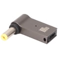 thumbnail image 2 of Adaptador de cargador para portátil PD USB tipo C hembra I a CC, 100 W, aleación de aluminio, codo, 5,5 x 1,7 mm, 2 of 14
