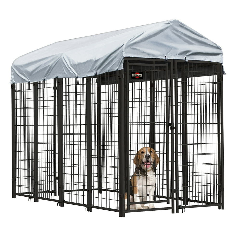 6ft W x 4ft W x 8ft D Welded Wire Kennel Kit