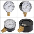 thumbnail image 2 of 0-60psi Pressure Gauge Manometer for Water Air Oil Dial Instrument Base Entry NPT 1/4, 2 of 4
