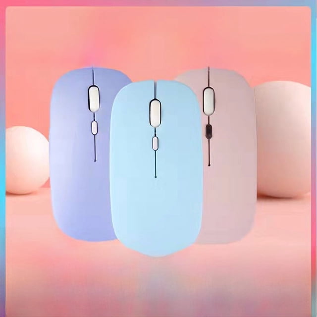 Adecuado para Apple Huawei Bluetooth modo dual tres modos 5.0 mouse de carga inalámbrica silencioso de 2.4 g