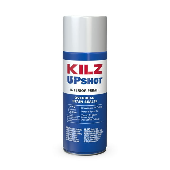 KILZ Upshot Interior Overhead Stain Sealer & Primer, Aerosol, 10 ounces