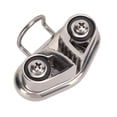 thumbnail image 1 of Boat Cam Cleat, Mirror Polished Fast Entry Cam Cleat With Wire Leading Ring For 10mm Rope, 1 of 8