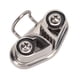 thumbnail image 1 of Cornamusa para barco de acero inoxidable 316 pulido con espejo y anilla de alambre para cuerda de 10 mm, accesorio de pilates para veleros, 1 of 8