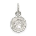 thumbnail image 2 of 925 Sterling Silver Solid Polished Basketball Charm 13x11mm Wide Pendant Necklace for Women, 2 of 2