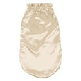 thumbnail image 4 of Capucha larga de raso, capucha para el cabello para mujer, protección para el cabello, gorro de baño, gorro para dormir por la noche champán, 4 of 8