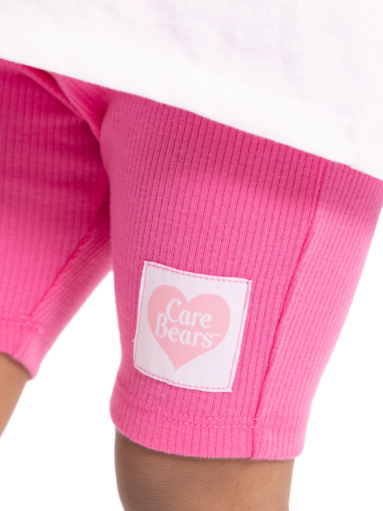 Care Bears Toddler Girls Graphic Tee and Biker Shorts Set, 2-Piece, Sizes 12M-5T