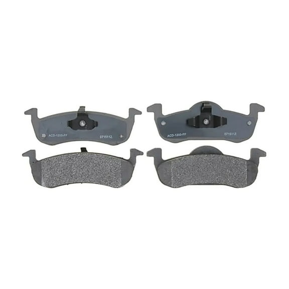 KarParts360 For Ford Expedition 2007-2017 Brake Pad Set | Rear | Semi-metallic Pad | Replacement For 19255837