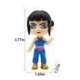 thumbnail image 3 of KPop Demon Hunters 6pc The Girl Group Tiger Doll Star Edition Game Restoration Model Desktop Ornaments, 3 of 9