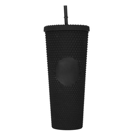 

Tumbler Water Cup Straw Cup with Lid 2-layer for Water Coffee