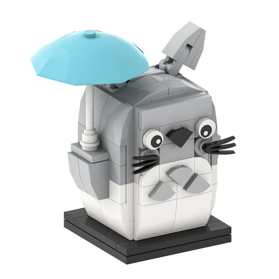 MOOXI Totoro Brickheadz Building Block Set,Classic Creative Building Blocks Children Kit,Gifts for Kids(130pcs)