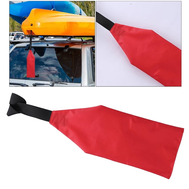 Bandera de seguridad Soledad Bandera de advertencia de remolque 57x16 cm rojo