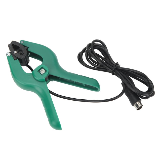 Pipe Clamp Sensor, 1.5m Cable HVAC Temperature Clamp Wide Application PC For Testing
