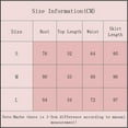 thumbnail image 4 of Fortune Women 2 Pieces V Neck Spaghetti Strap Flower Print Vest Wrapped Long Skirts Set, 4 of 6