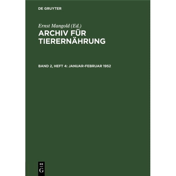Januar-Februar 1952, (Hardcover)