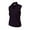 Black/Eggplant, variant on Monterey Club Women's Pinstripe Golf Vest #2961