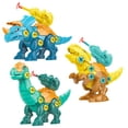 thumbnail image 2 of Ensemble de Jouets Modèle de Dinosaure DIY Blocs de Construction Combinaison Éducatif 3-7 Ans Enfants, 2 of 7