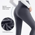 thumbnail image 3 of ameIAEA Maternity Leggings Over The Belly Soft Pregnancy Leggings Stretchy Yoga Workout Pants, 3 of 5