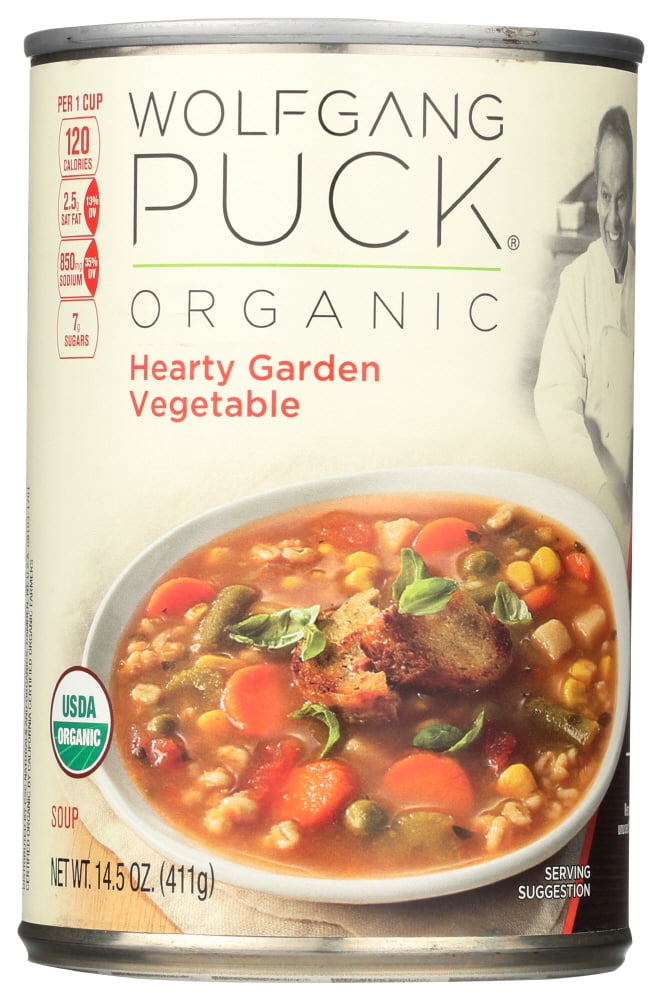 Wolfgang Puck Hearty Garden Vegetable Soup, 14.5 Oz.