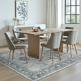 thumbnail image 5 of SIXHOME 4'x6' Area Rugs for Living Room Washable Traditional Distressed Carpet Non Slip Soft Retro Floral Indoor Throw Rug for Bedroom Dinning Room Vintage Blue, 5 of 7