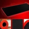 thumbnail image 3 of Ruiboury Large Gaming Mouse Pad Computer Mousepad Waterproof Multi-size Anti-slip Natural Rubber Desk Mat with Locking Edge Play Mat red 300*350*3mm 1Set, 3 of 6