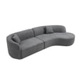 thumbnail image 6 of Juiluna Upholstered Sofa Couch Modern Luxury Sofa Boucle Chaise Couch For Guest Room Office Living Room Bedroom, 6 of 7