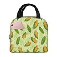 thumbnail image 1 of Fotbe Fresh Corn Bolsa Térmica con Estampado y Forro de Aluminio Grueso Bolsa de Almuerzo con Bolsillo Frontal para Hombres y Mujeres, Ideal para Trabajo, Escuela, 1 of 8