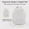 thumbnail image 7 of GlideMoves White Cheer Shoes Girls Dance Sneakers Women Training Competition Tumbling Athletic Mesh style breathable Big Kid Size 4, 7 of 7