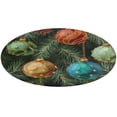 thumbnail image 5 of Christmas Balls Colorful Round Carpet Circle Rug Outdoor Patio Area Rug Washable Large Area Rugs Hallway Room Decor Fitness Mats, 5 of 8