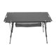 thumbnail image 3 of Mesa plegable portátil de aleación de aluminio con patas ajustables para campamento BBQ Yard Negro, 3 of 8