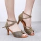 thumbnail image 4 of XIHAHA, zapatos de baile latino con diamantes de imitación de alta calidad para mujer, zapatos de salón de Tango, tacones de mujer, sandalias de suela blanda para mujer, zapatos de boda, 4 of 5