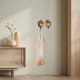 thumbnail image 5 of 2 juegos de llaveros de bellota para pared, de madera, con forma de bellota, para organizar llaves de pared, decoración de bellota, para habitación, ganchos de madera., 5 of 7